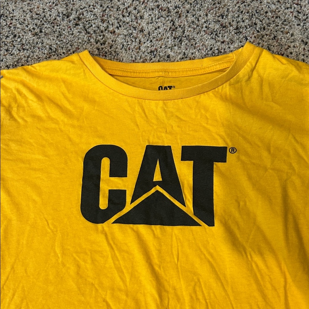 Yellow CAT T-Shirt - Picture 2 of 3
